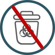 Eliminates Sharps Waste